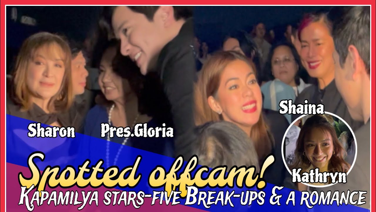 KAPAMILYA STARS SUPORTADO ANG JULIA ALDEN MOVIE NA FIVE BREAK-ups and a ROMANCE