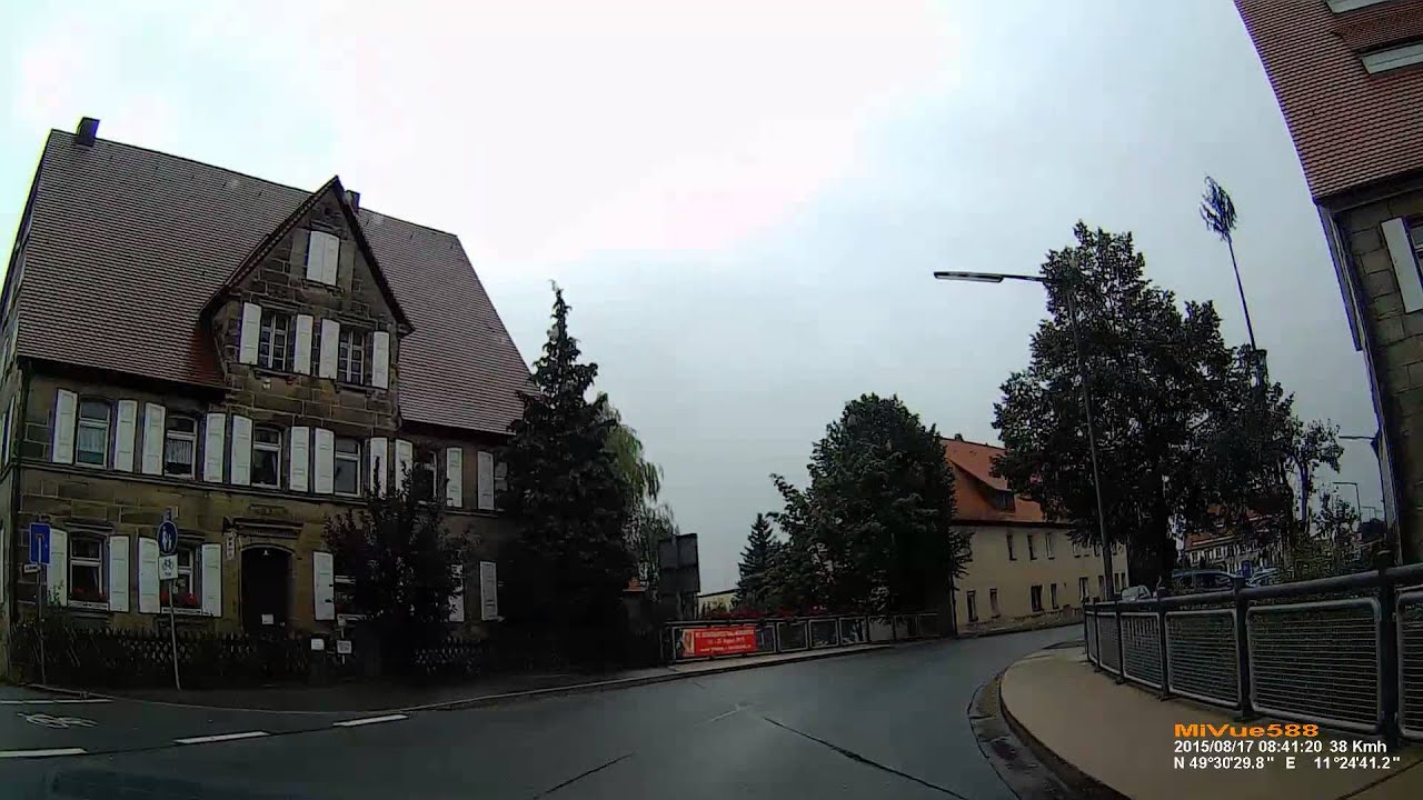 D: Stadt Hersbruck. Landkreis Nürnberger Land. Ortsdurchfahrt. August 2015
