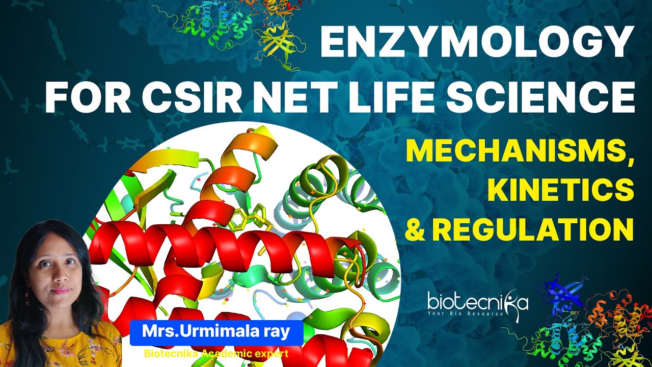Enzymology - Mechanisms, Enzyme Kinetics & Regulation - For CSIR NET Life Science & Other Exams