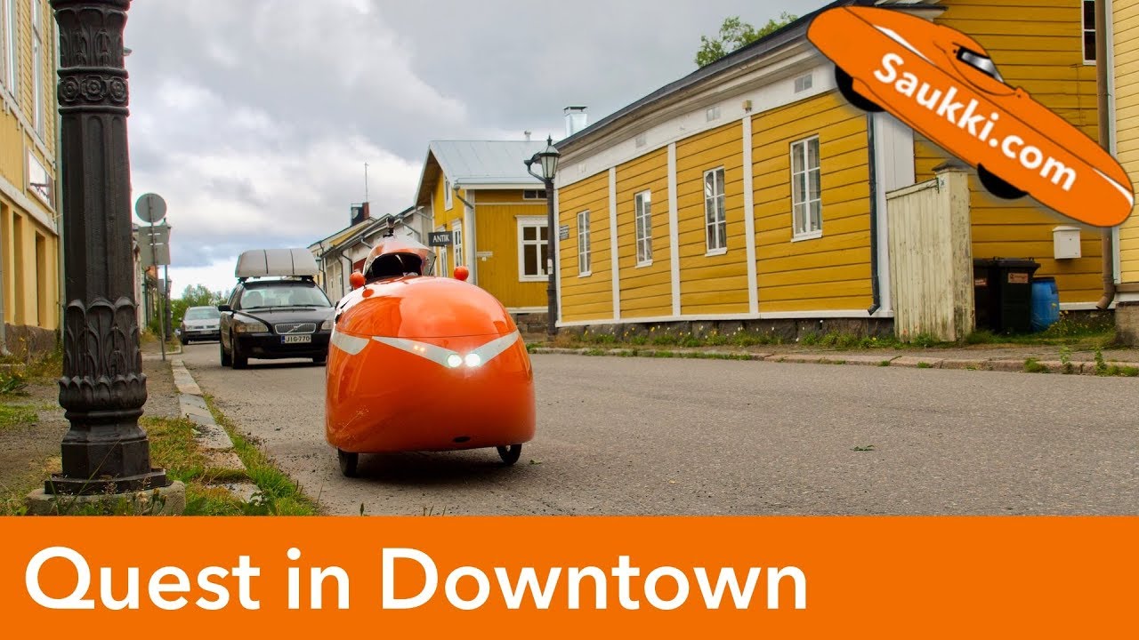 I Took My Quest Velomobile To Downtown Kokkola
