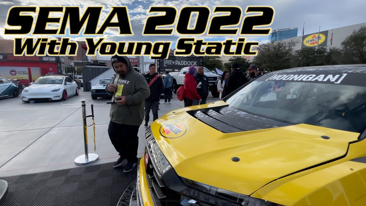 SEMA walk with YOUNGSTATIC, HOONIGANS, & BIG MIKE!!! Whats the Vegas Loop?!?!