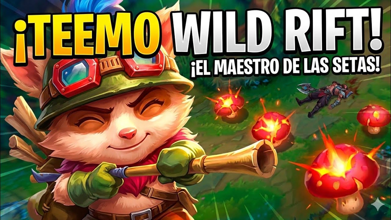 Wild rift Teemo gameplay- LEONPECOSO 