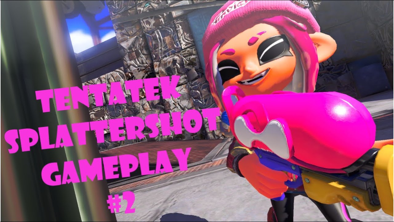 Tentatek Splattershot Gameplay #2 - Splatoon 3 | X-Battle (Splat Zones)