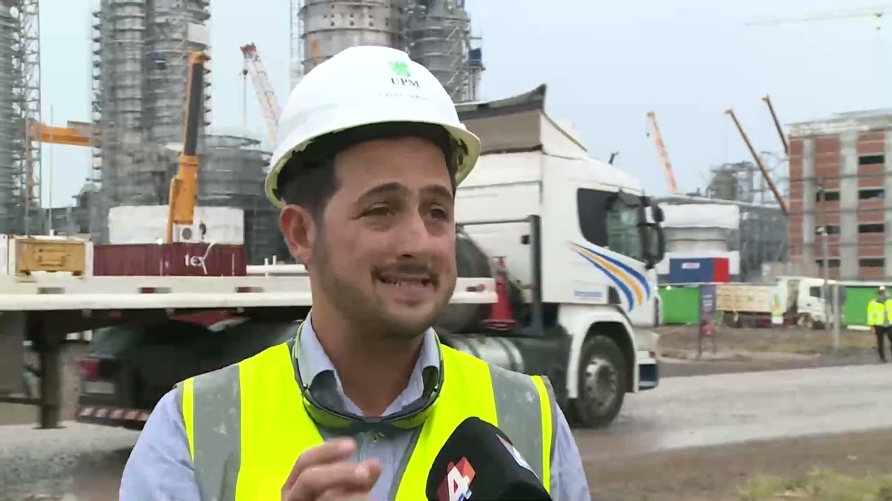 UPM II por dentro: Ingreso a la planta de celulosa más grande del Uruguay