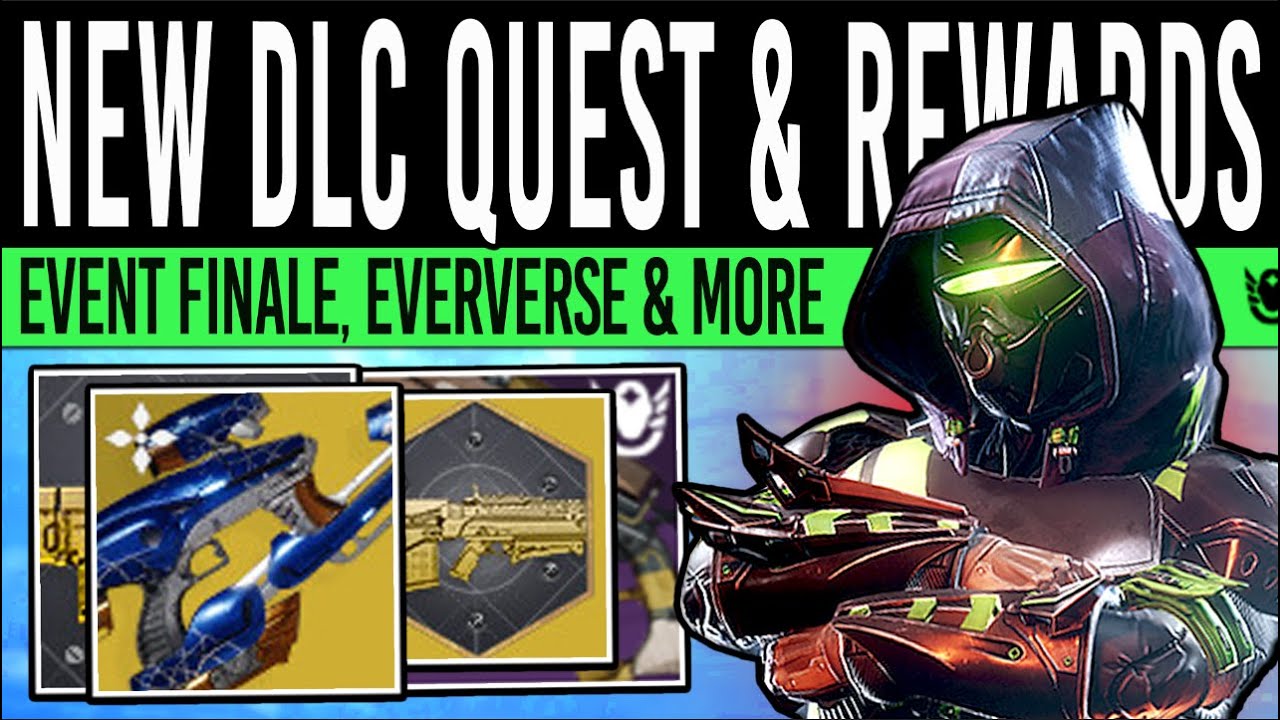 Destiny 2: NEW EXOTIC QUEST & EVENT FINALE! New Catalyst, Eververse, Challenges & More (27th Dec)