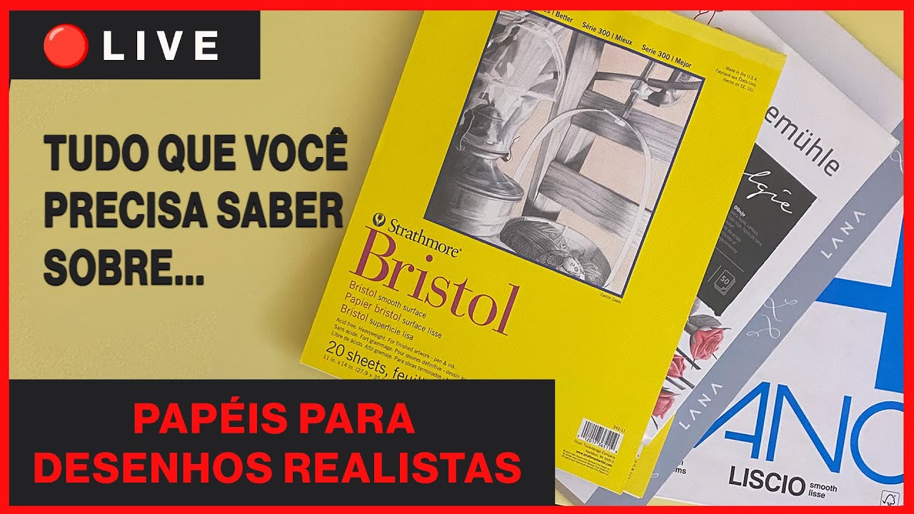 PAPEL PARA DESENHOS REALISTAS | CHARLES LAVESO