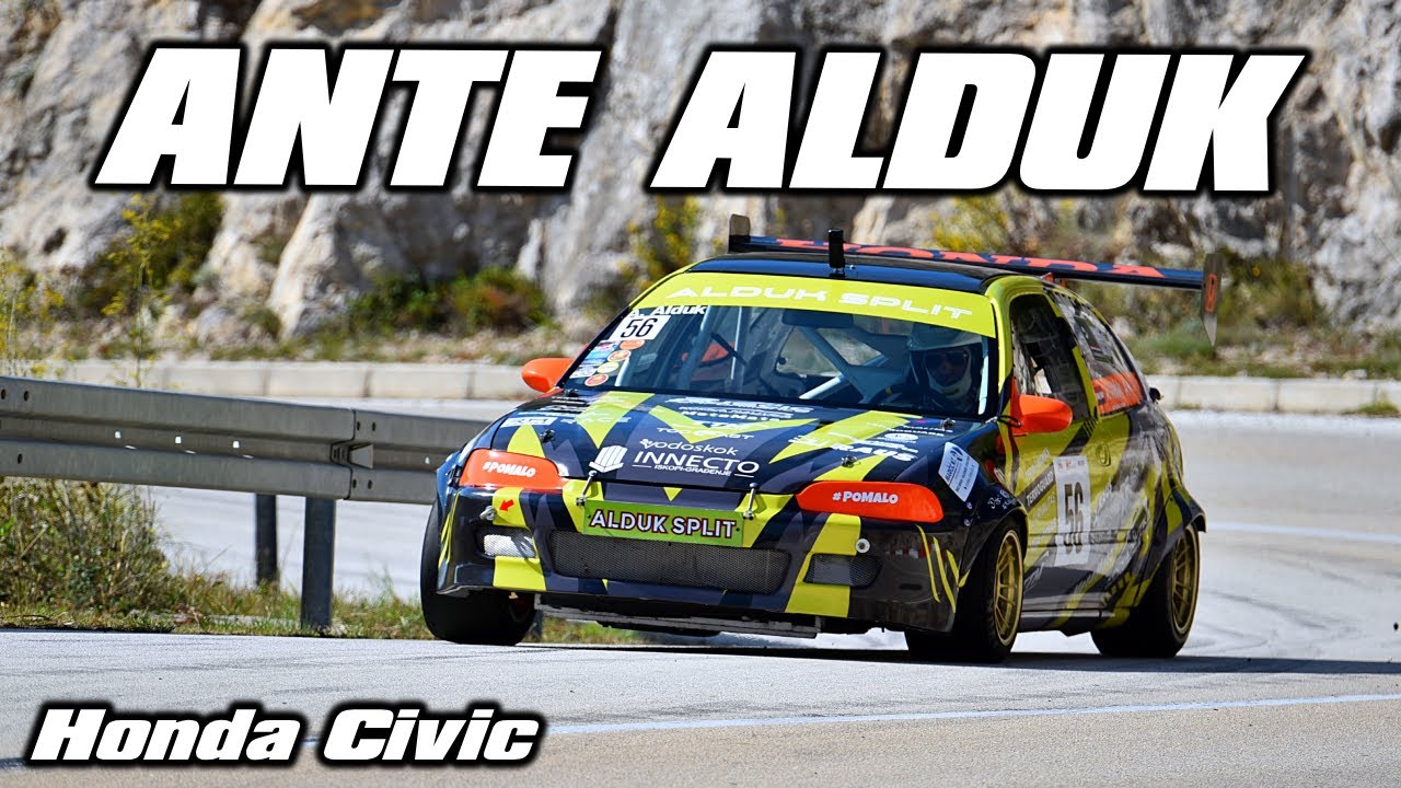 Ante Alduk - Brdska trka Dubrovnik 2025 - Honda Civic 2.4 EG