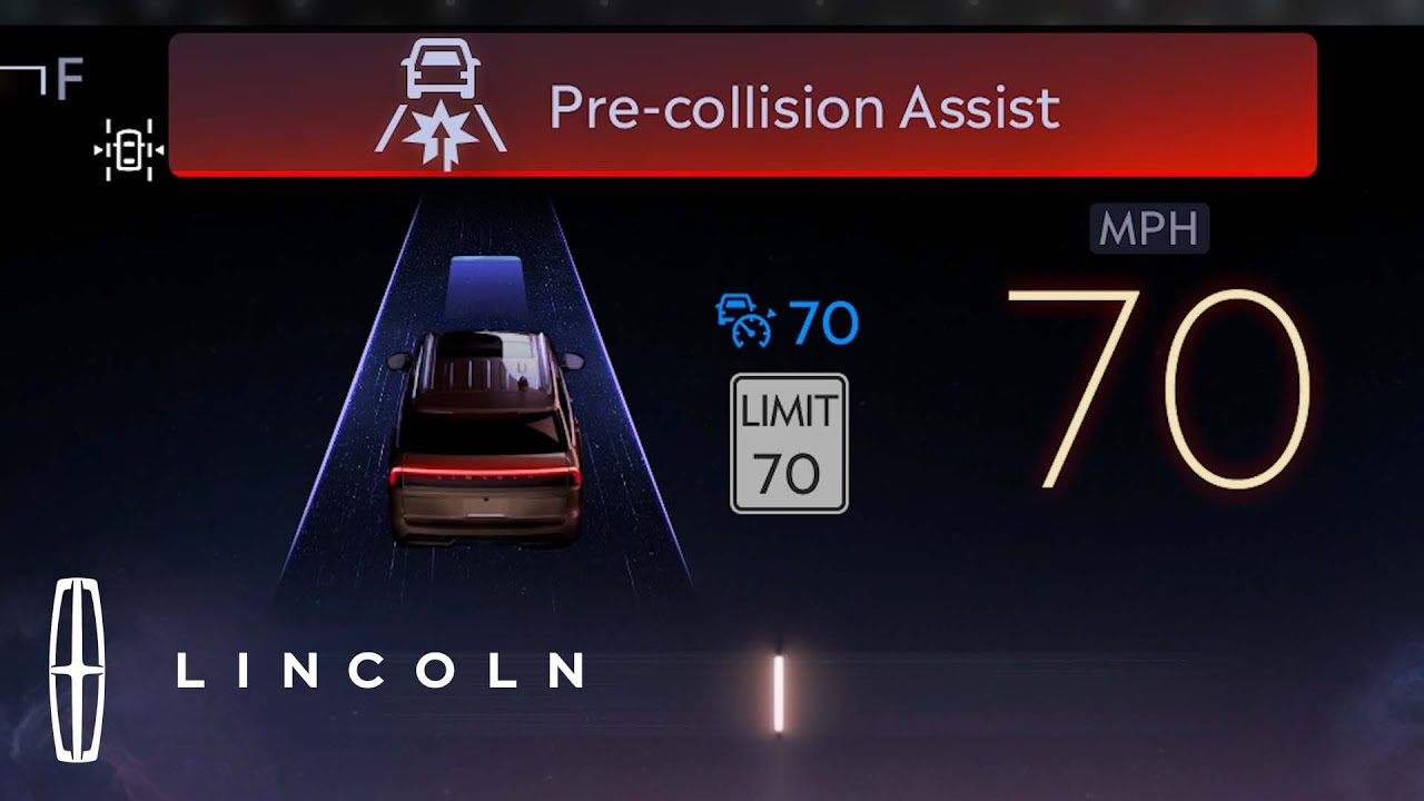 How To Use Pre-Collision Assist With Automatic Emergency Braking | Lincoln