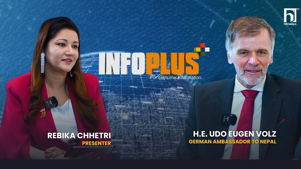 Exclusive Interview with H.E. Udo Eugen Volz | German Ambassador to Nepal | InfoPlus