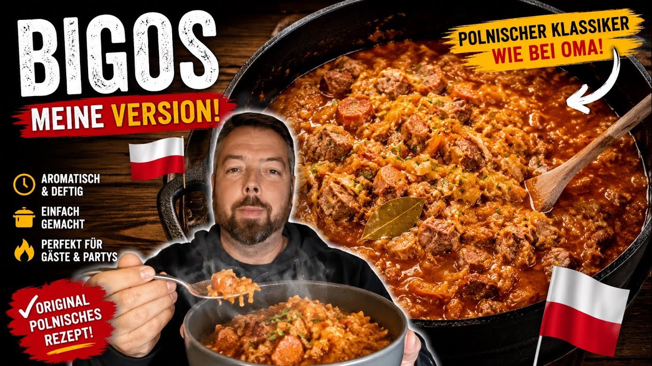  🇵🇱 Bigos aus dem Kessel – Das polnische Nationalgericht 😍