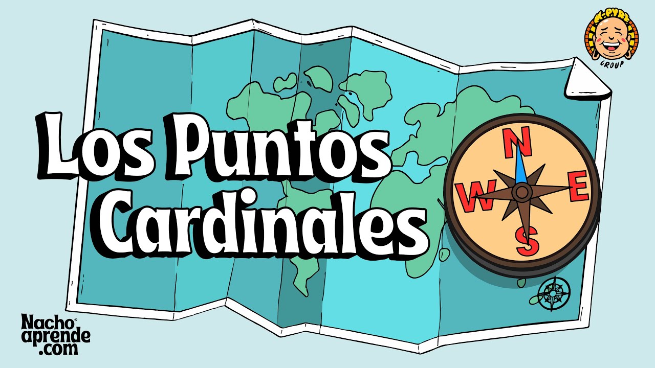 ¿Conoces los puntos cardinales? | Aprende con Nacho | Videos educativos para NIÑOS