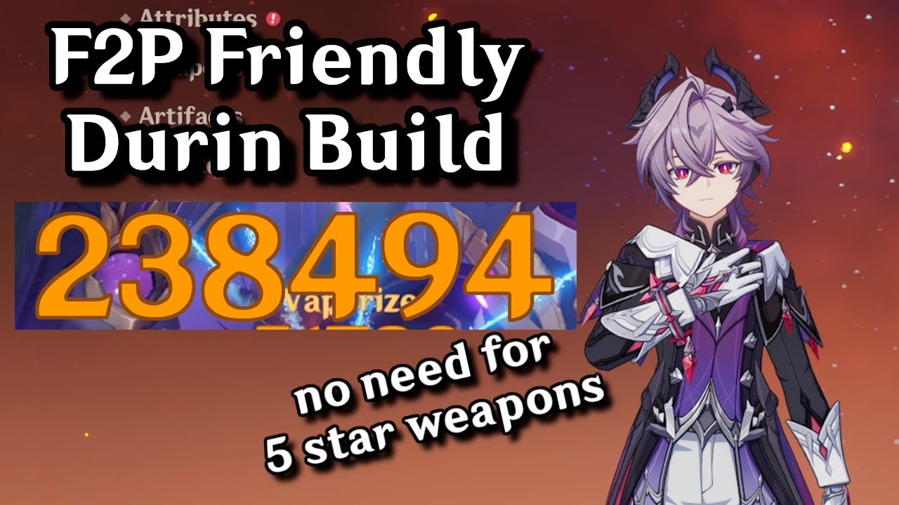 F2P Durin Build! He Works With EVERY TEAM!? | Genshin Impact