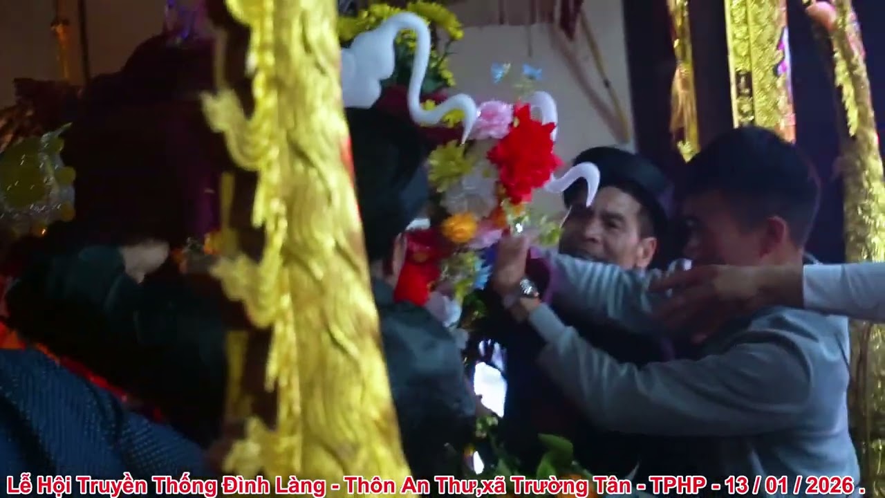 LỄ HỘI TRUYỀN THỐNG ĐÌNH LÀNG - THÔN AN THƯ - XÃ TRƯỜNG TÂN THÀNH PHỐ HẢI PHÒNG ( 13 / 01 / 2026)