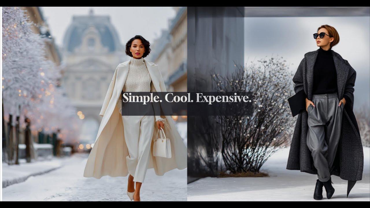 Просто и стильно: зимняя роскошная мода | Chanel, Gucci, Dior и другие.