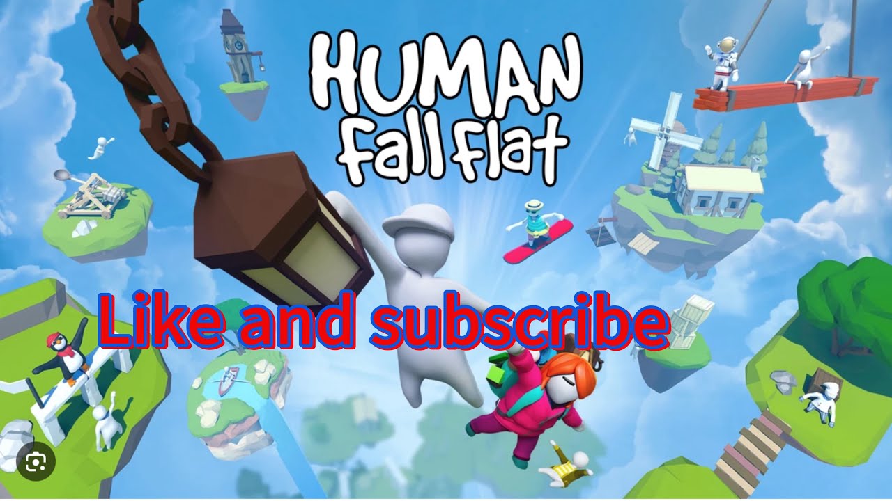 Playing this game called human fall flat.