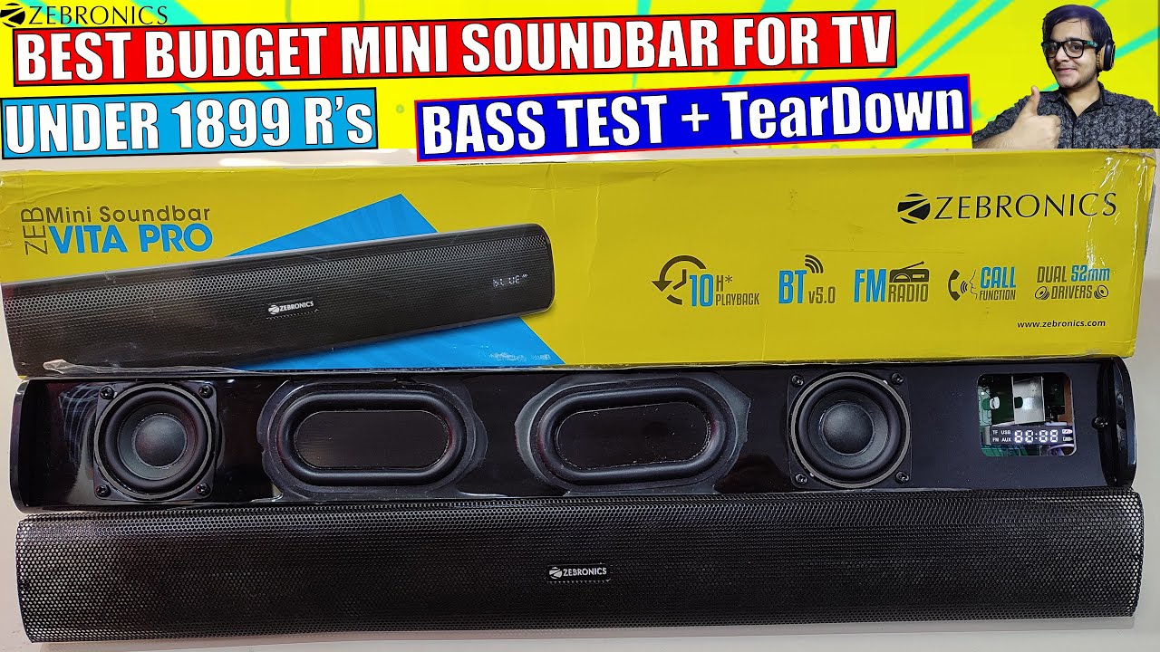 BEST SOUNDBAR UNDER 2000 | Teardown of ZEBRONICS Zeb Vita Pro | LONG TERM REVIEW AFTER 6 MONTHS