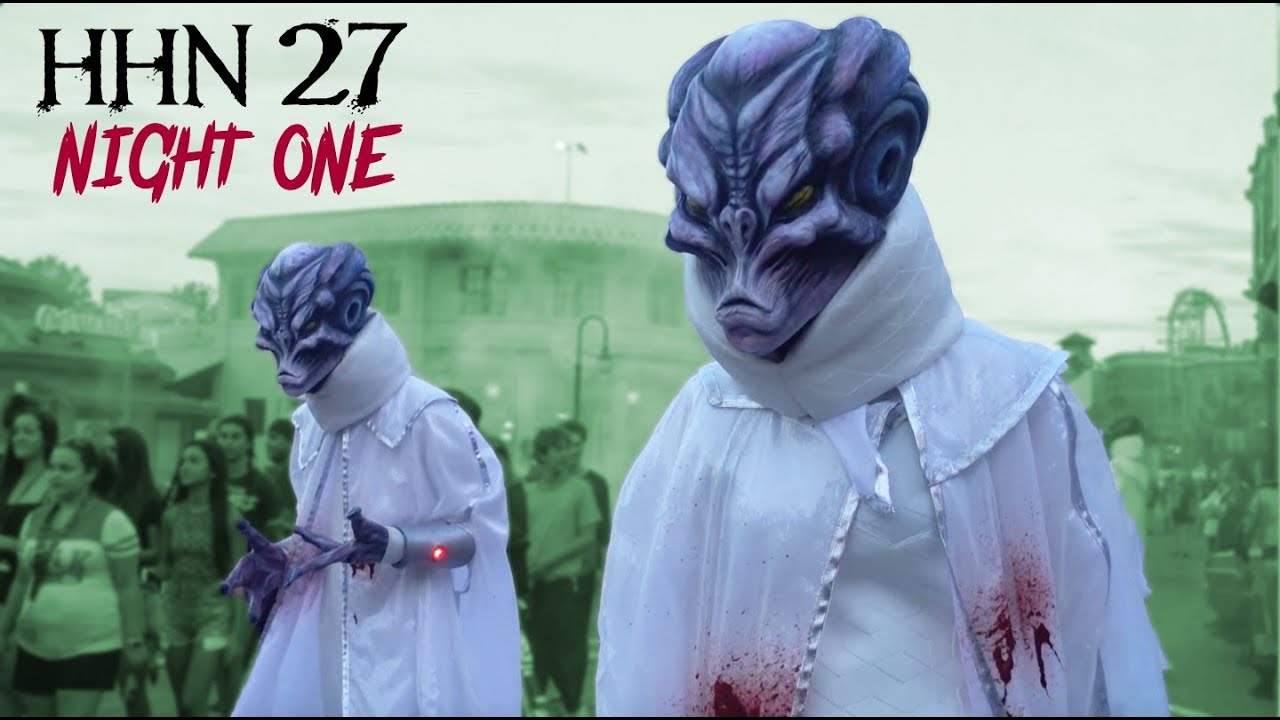 HHN27 NIGHT ONE: Opening Weekend at Halloween Horror Nights Orlando! (9-16-2017)