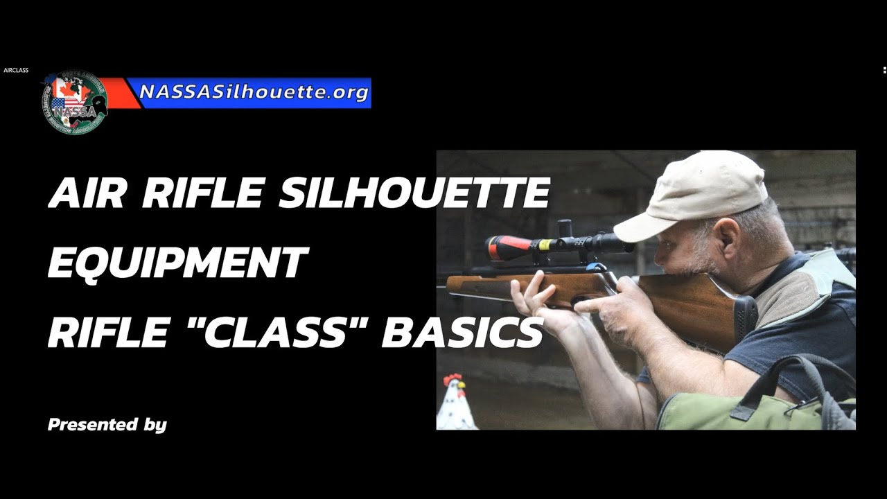 Metallic silhouette shooting.  Silhouette Air Rifle Basics.  The (3 ) Rifle Competition 