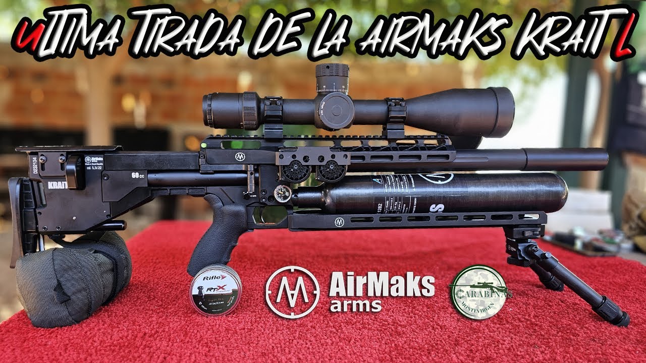 AIRMAKS KRAIT 2XL ULTIMA TIRADA @airmaksarms3884  @carabinasmontevirgen2020