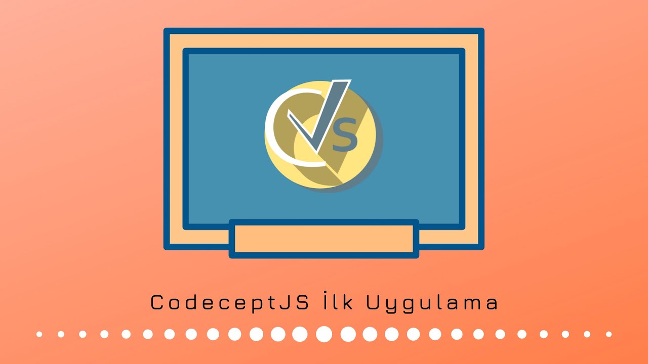 Write the first test code with codeceptjs