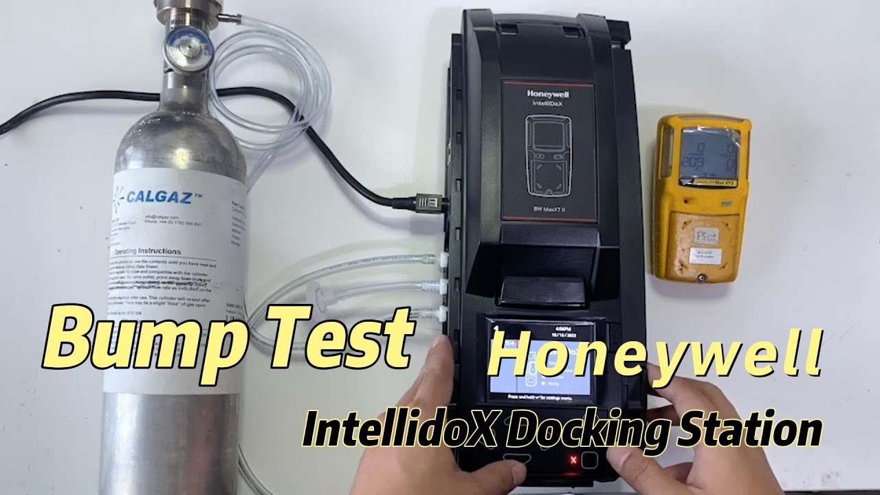 วิธีการ Bump Test MAX XT II โดยใช้  IntelliDoX Docking Station