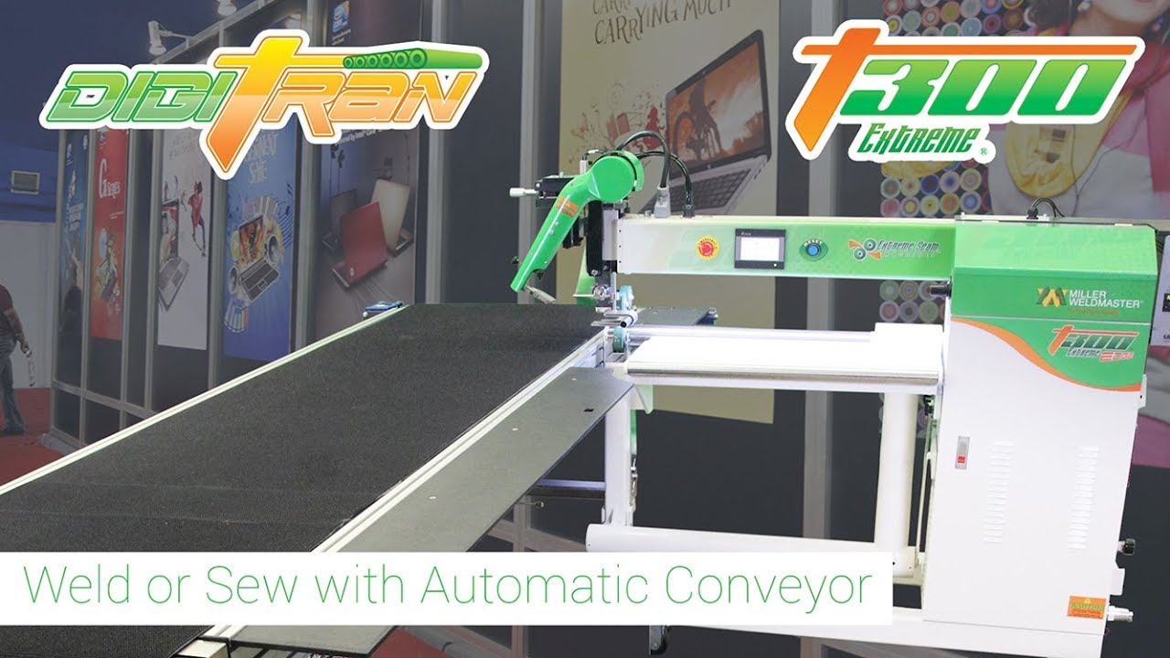Banner and SEG finishing equipment – Versatile to WELD or SEW!