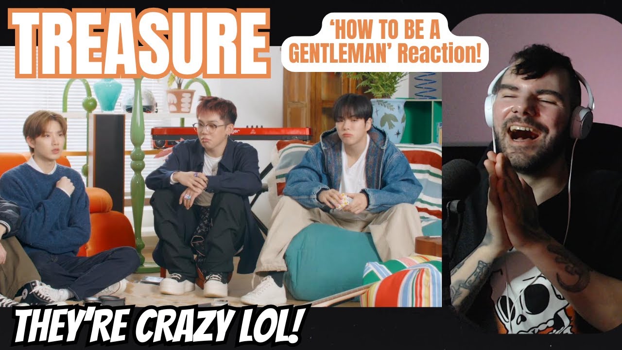 TREASURE - 'How To Be A Gentleman' Reaction!
