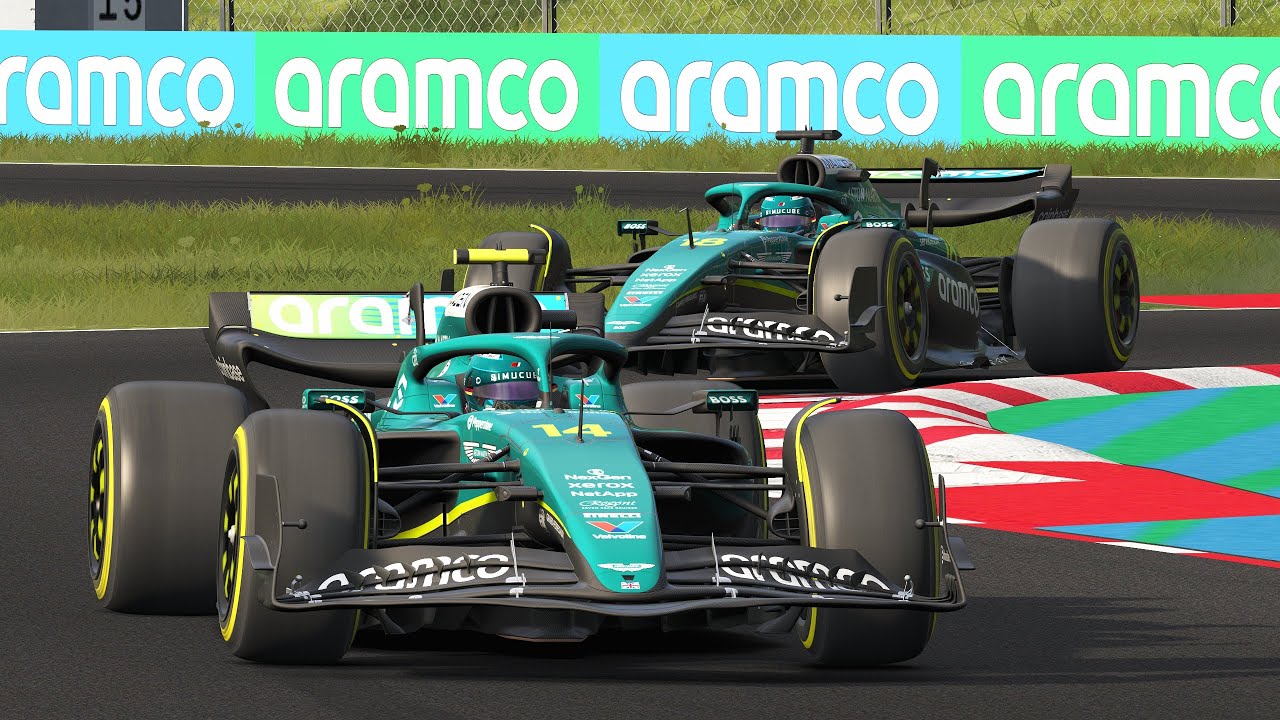 Assetto Corsa - Hungaroring Hungarian GP - F1 - My attempt at a lap 1.30.045 - Download links