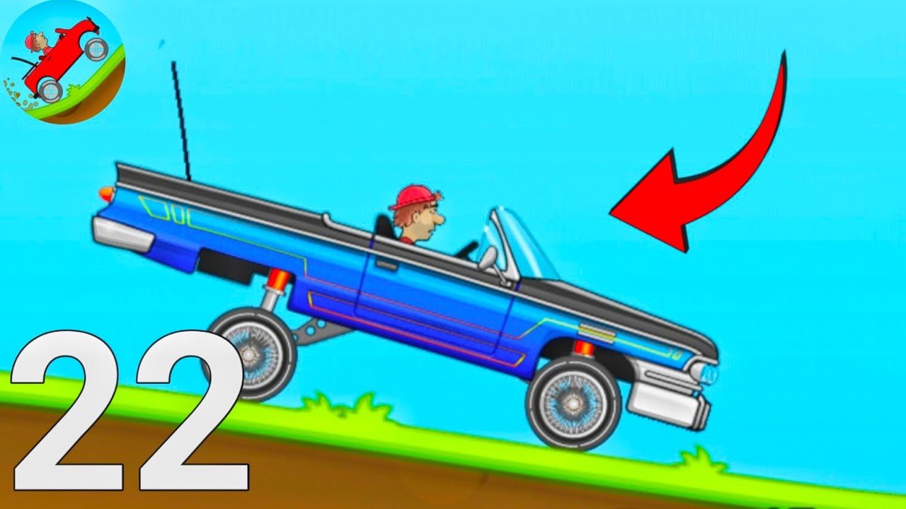 Lowrider OP Vehicle 😱 Hill Climb Racing Part 22 Android/iOS