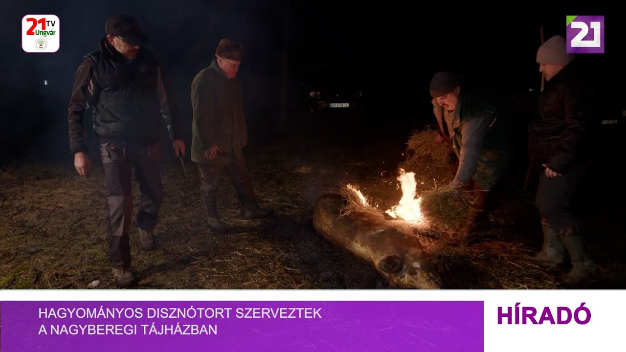 Hagyományos disznótort szerveztek a Nagyberegi Tájházban