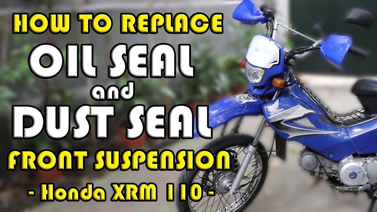 Front Suspension | DIY + Review | Honda XRM 110 | Daboys TV
