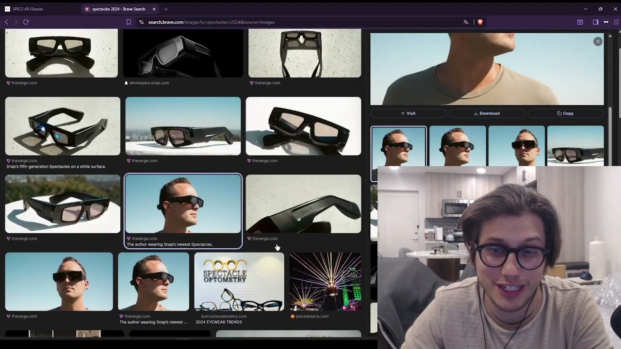 AR-гарнитура от Snapchat (SPECS)