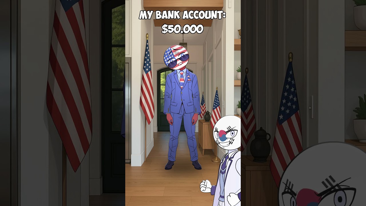 BANK ACCOUNT 🤑 #countryhumans