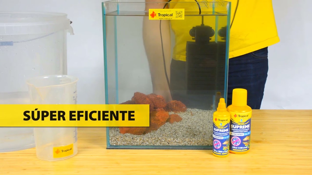 Acondicionador De Agua Supreme Tropical Aquacare