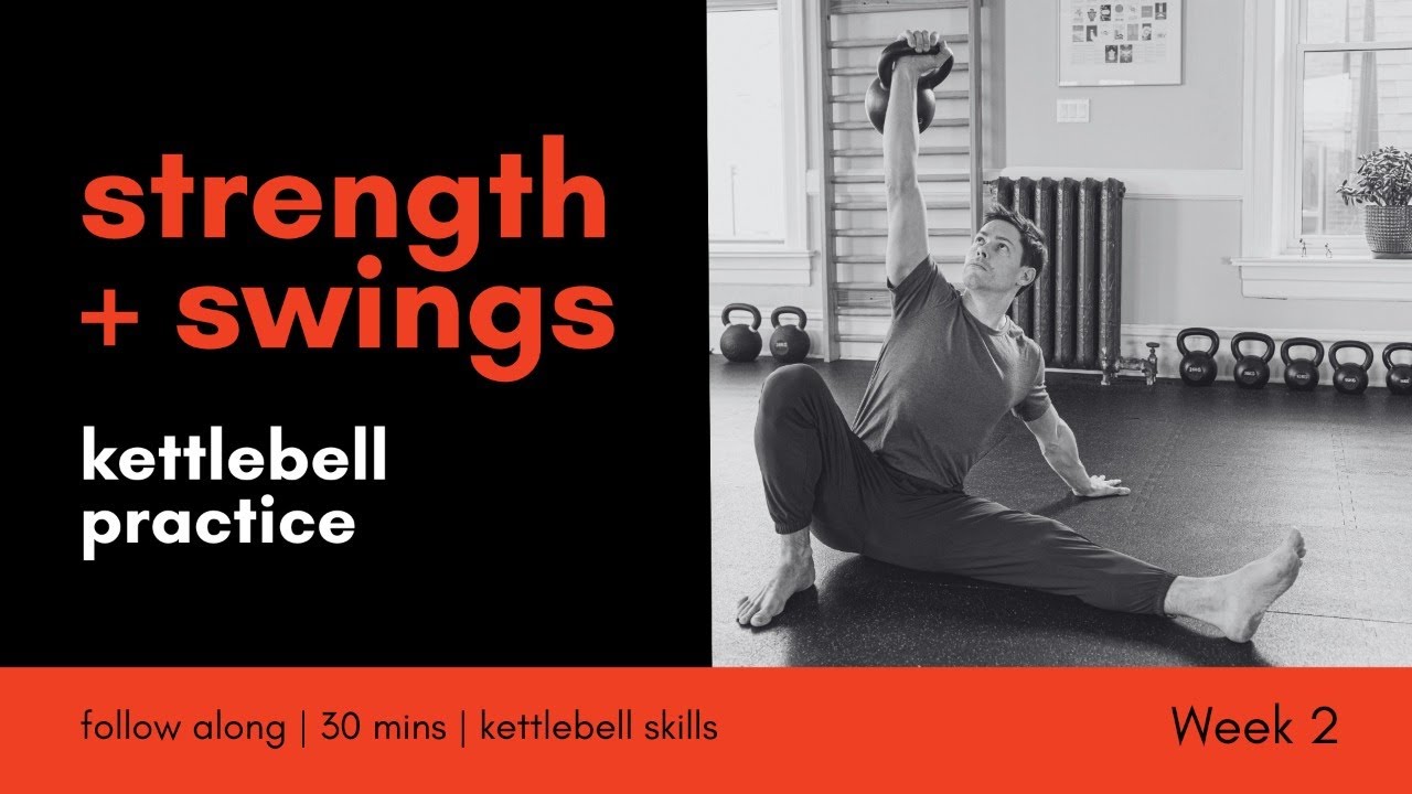 Strength + Swing | 30 mins | Start 2025 Strong with Kettlebell Swings, Get-ups  + Presses | 2/8