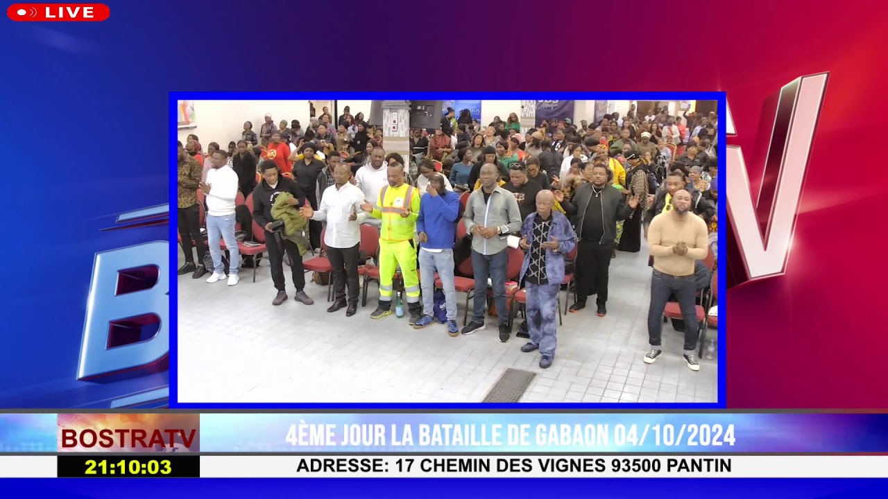 4ÈME JOUR LA BATAILLE DE GABAON 04/10/2024