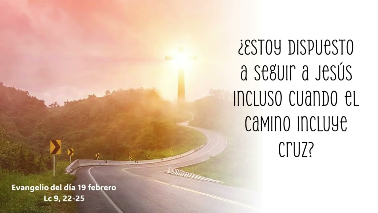 ¿Estoy dispuesto a seguir a Jesús incluso cuando el camino incluye cruz?