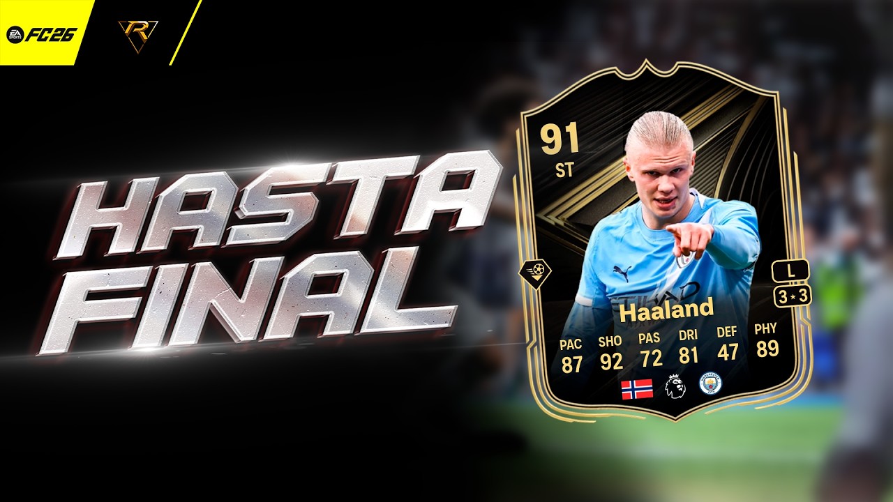 HASTA FINAL Empate 5-5 y Haaland me salva en RIVALS FC26