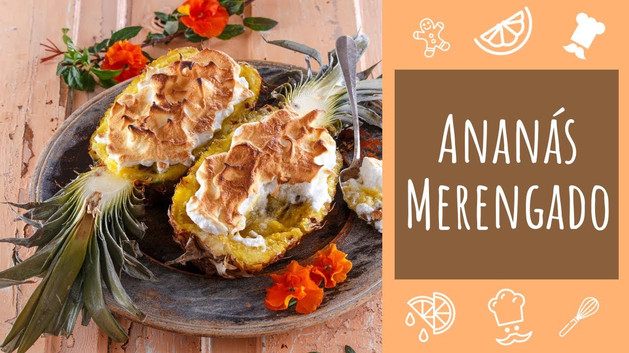 Anan&aacute;s Merengado (doce f&aacute;cil) - Teleculin&aacute;ria