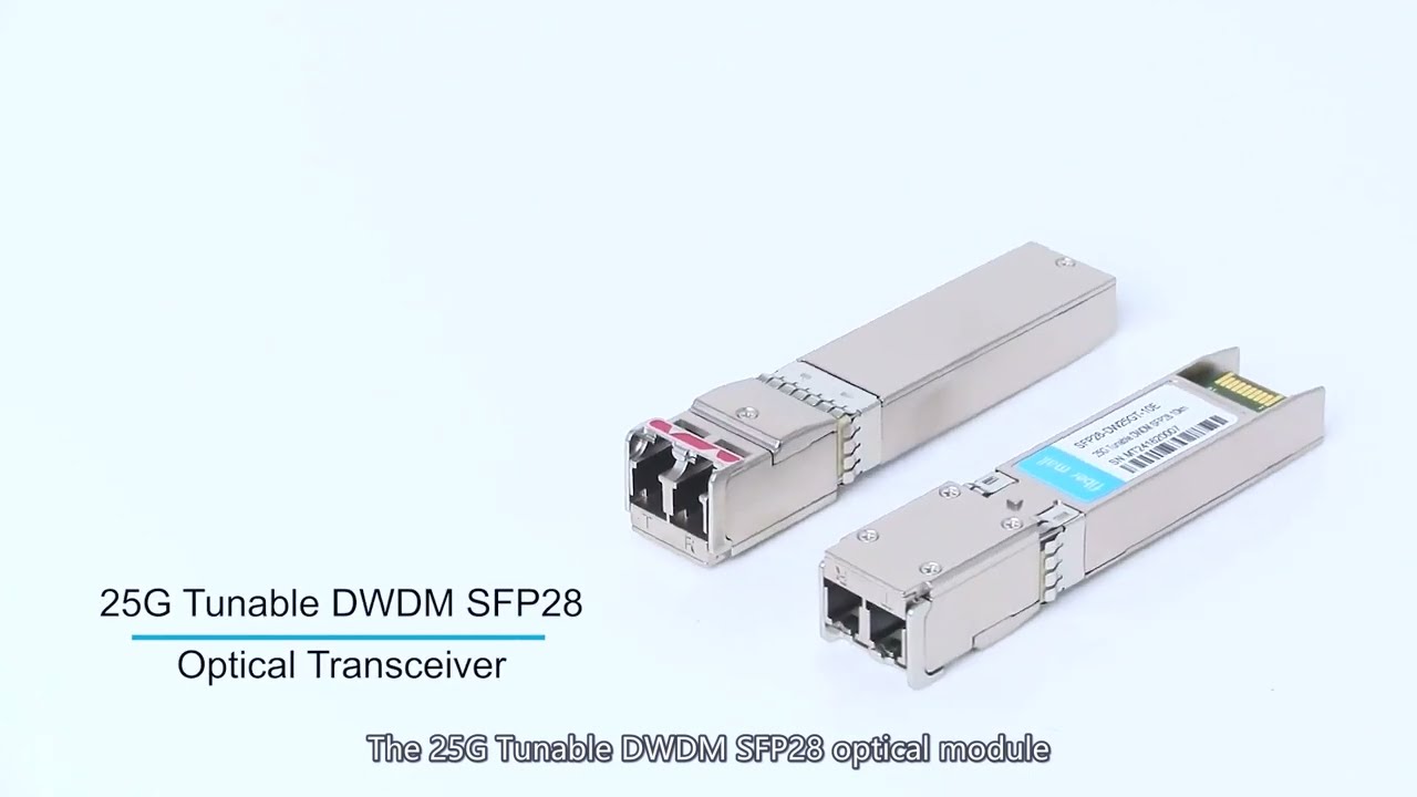 25G Tunable DWDM SFP28 10km Introduction and Application | FiberMall