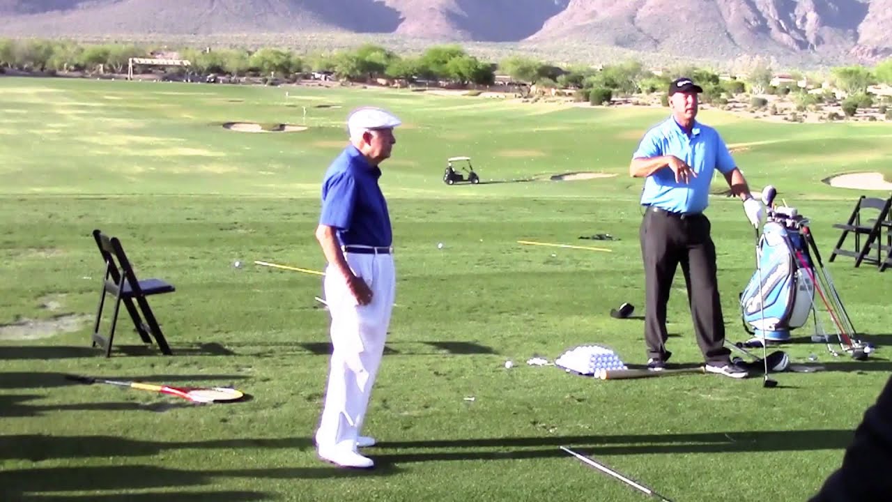 Mike Malaska And Bob Toski -- Taking The Range To The Course
