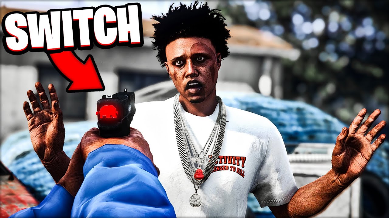 Got hit with a GLOCK SWITCH in GTA 5 RP
