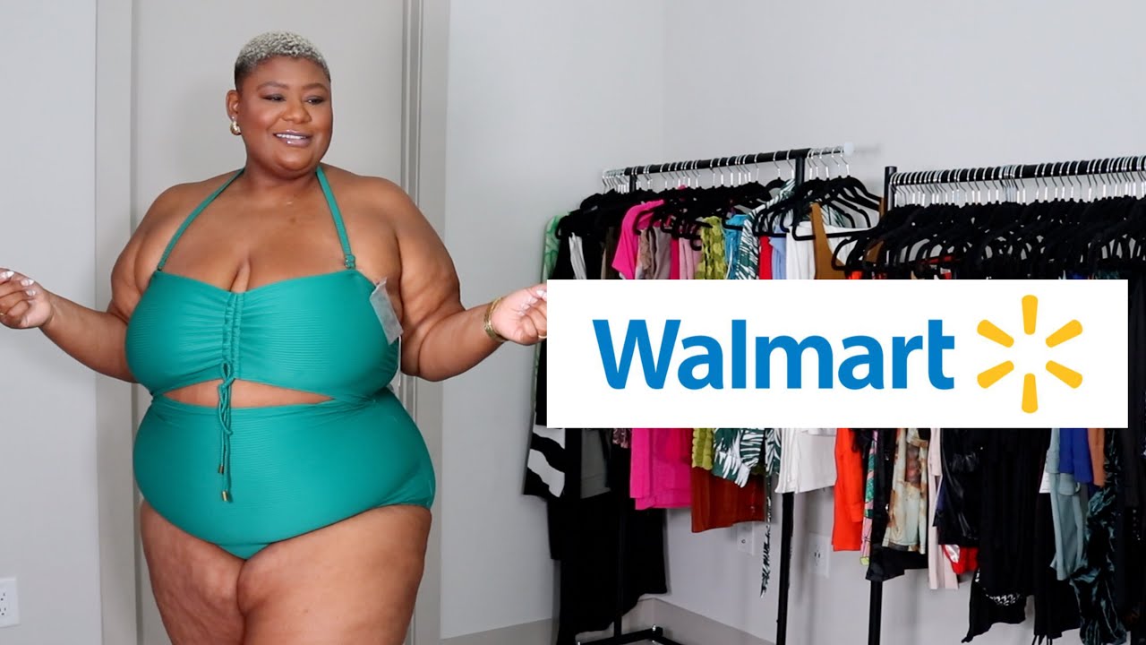 WALMART SWIMSUIT TRY ON HAUL // PLUS SIZE & CURVY // SIZE 3X // MISSJEMIMA #MJSWIMTOUR