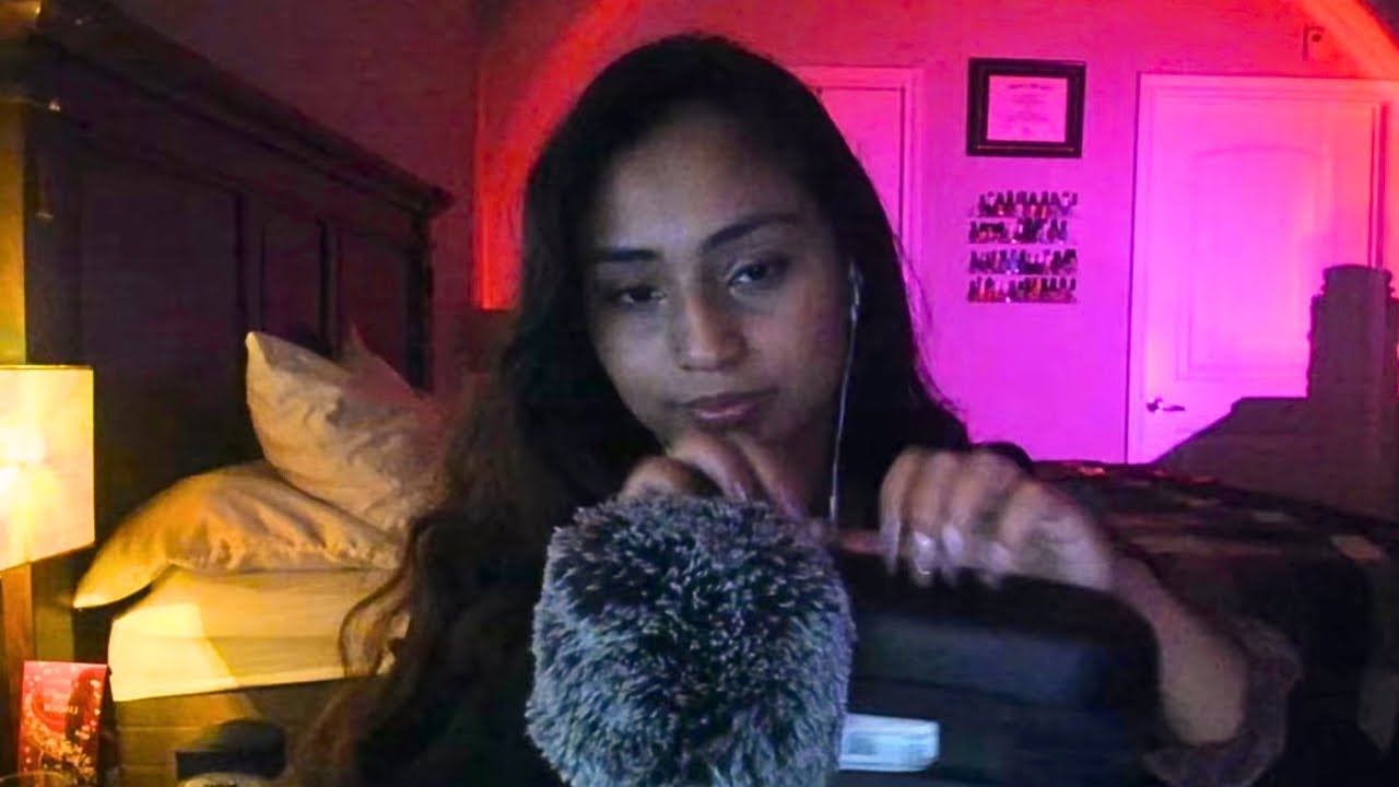 live asmr: bubble wrap + brush, globe water sounds + tapping