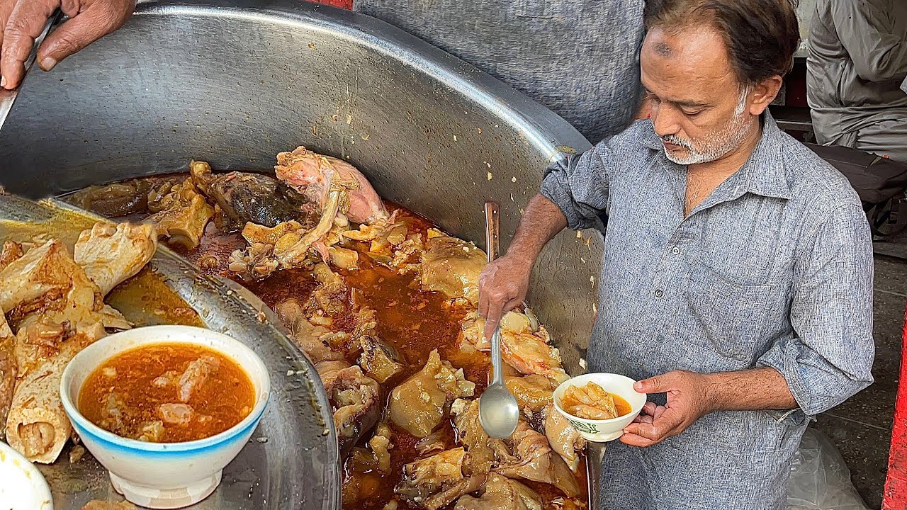Shakeel Bong Siri Paya | Garhi Shahu Lahore | Siri Paya Nashta | Shakeel Paya | Pakistan Street Food