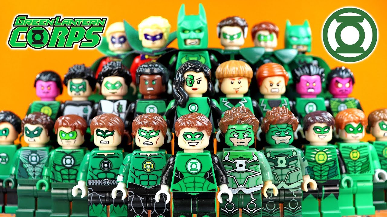 LEGO Green Lantern Corps Minifigure Collection w/ Hal Jordan Batman & Sinestro