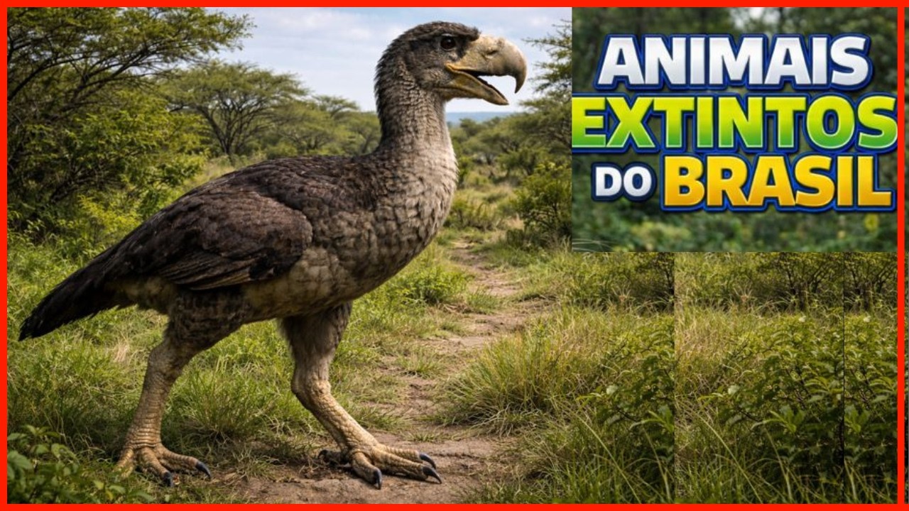 Animais EXTINTOS que VIVERAM no Brasil