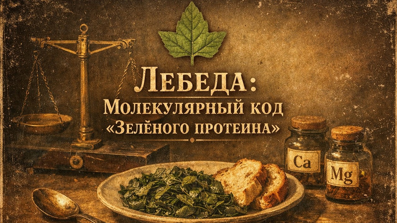 Лебеда: Молекулярный код «Зелёного протеина»