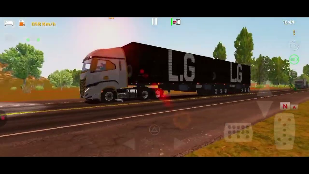 Simulador de caminhão (world truck simulator) #simulador #caminhao #foryou