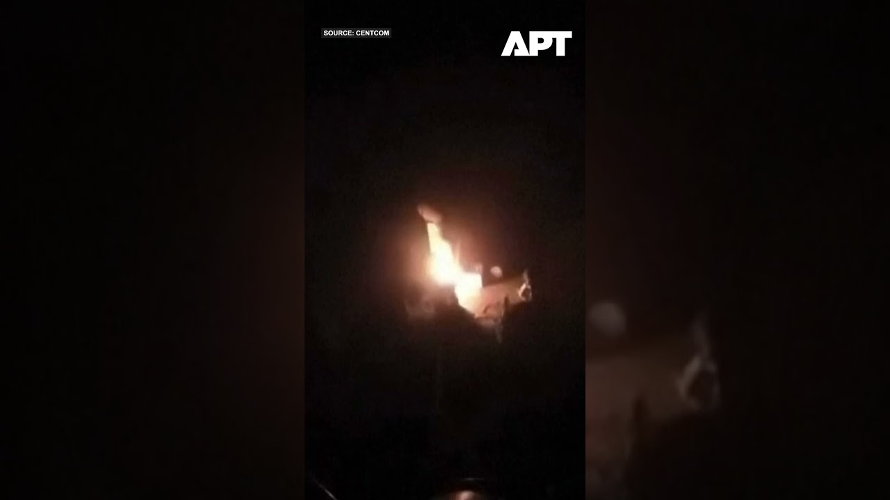 US Releases Video Purporting to Show Warship Launching Missiles at Iran | APT